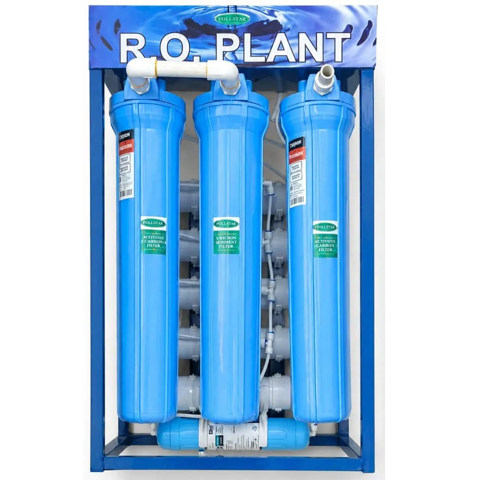 POLLSTAR 50 LPH RO Plant Fully Automatic