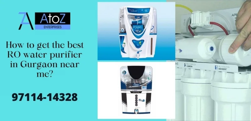 How to get the best RO water purifier in Gurgaon near me