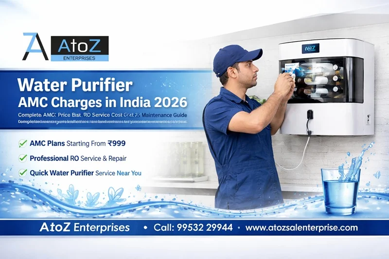 Water Purifier AMC Charges in India 2026 – Complete Price List